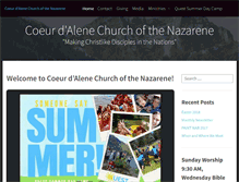 Tablet Screenshot of cdanaz.org